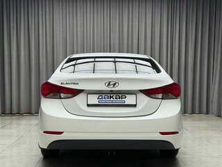 2014 Hyundai Elantra V (MD) Рестайлинг, белый, 999000 рублей, вид 5
