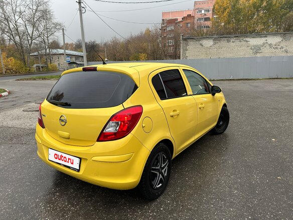 2013 Opel Corsa D Рестайлинг II, жёлтый, 400000 рублей - вид 5