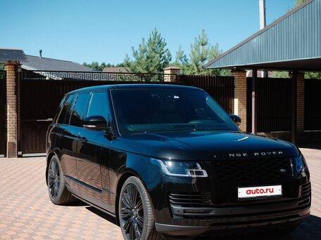 2021 Land Rover Range Rover IV Рестайлинг, чёрный, 9200000 рублей, вид 2