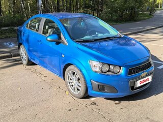 2013 Chevrolet Aveo II, синий, 730000 рублей, вид 2