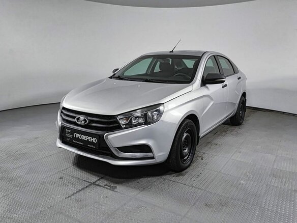 2016 Lada (ВАЗ) Vesta I, серебристый