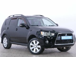 2012 Mitsubishi Outlander II Рестайлинг, чёрный, 1349000 рублей, вид 1