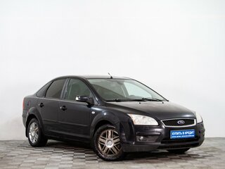 2007 Ford Focus II, чёрный, 369000 рублей, вид 1