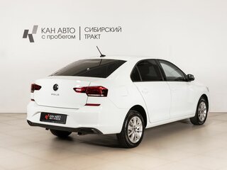 2022 Volkswagen Polo VI, белый, 1706600 рублей, вид 3