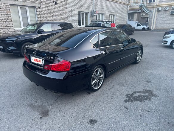 2009 Infiniti M35 III Рестайлинг, чёрный, 1200000 рублей - вид 10