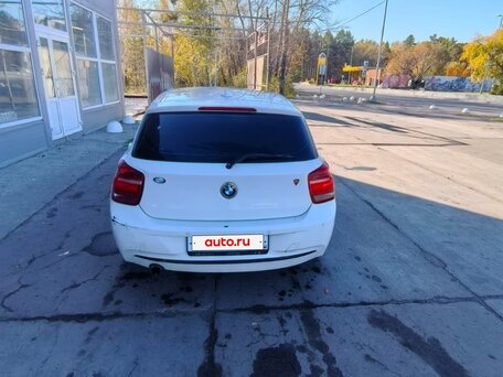 2014 BMW 1 серии 116i II (F20/F21), белый, 1250000 рублей, вид 2
