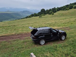 2004 BMW X5 3.0i I (E53) Рестайлинг, чёрный, 830000 рублей, вид 2