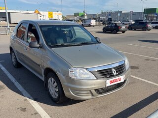 2010 Renault Logan I Рестайлинг, бежевый, 370000 рублей, вид 2