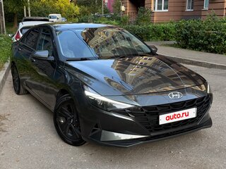 2021 Hyundai Elantra VII (CN7), серый, 1750000 рублей, вид 3