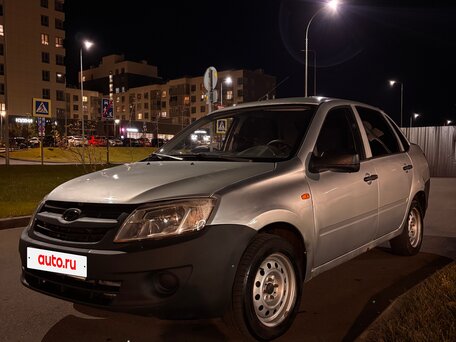 2012 Lada (ВАЗ) Granta I, серебристый, 149000 рублей, вид 1