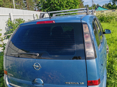 2008 Opel Meriva A Рестайлинг, синий, 180000 рублей, вид 3