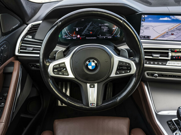 2021 BMW X6 40d III (G06), чёрный - вид 9