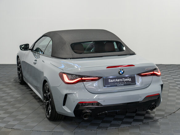 2025 BMW 4 серии 430i G22, G23, G26 Рестайлинг, серый - вид 30