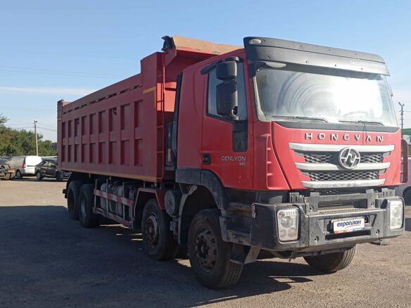 2022 IVECO-Hongyan 8x4 (CQ3406), красный, 2206000 рублей - вид 1
