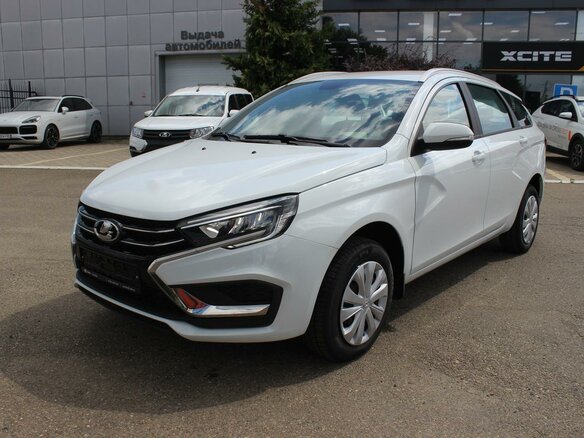 2026 Lada (ВАЗ) Vesta SW I Рестайлинг (NG), белый - вид 1