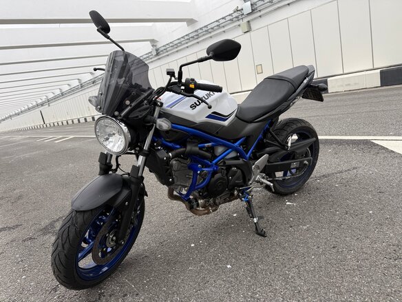 2019 Suzuki SV 650, синий, 700000 рублей - вид 8