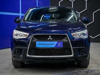 2011 Mitsubishi ASX I, синий, 830000 рублей, вид 4