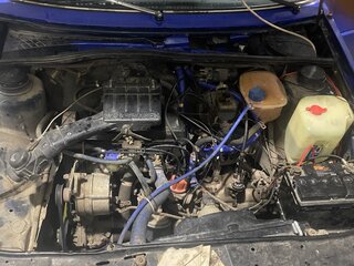 1987 Volkswagen Jetta II, синий, 130000 рублей, вид 5