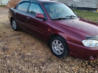 2009 Kia Spectra I Рестайлинг 2, красный, 320000 рублей, вид 1