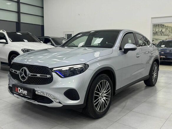 2025 Mercedes-Benz GLC Coupe 300 II (C254), серебристый, 9000000 рублей