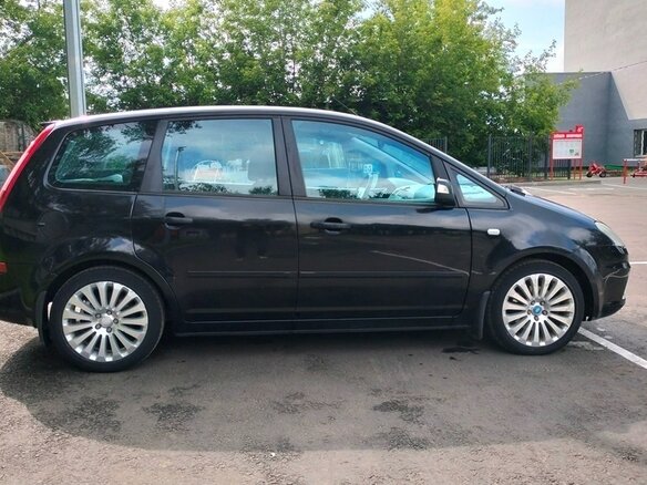 2009 Ford C-MAX I Рестайлинг, чёрный - вид 6
