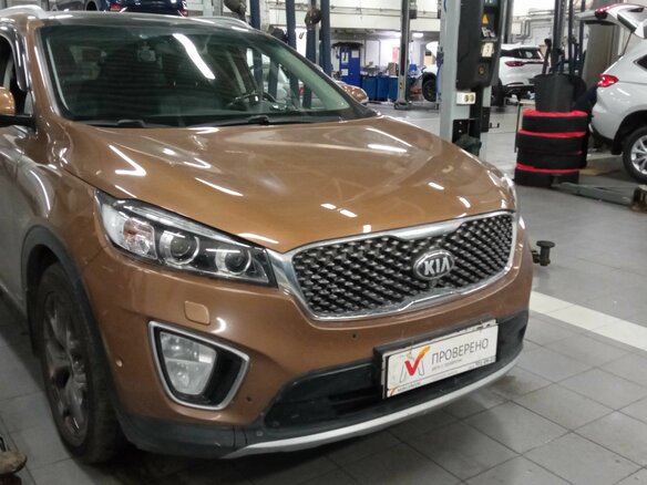 2017 Kia Sorento II Рестайлинг, коричневый, 2299000 рублей - вид 1