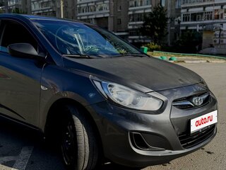 2014 Hyundai Solaris I Рестайлинг, серый, 650000 рублей, вид 2