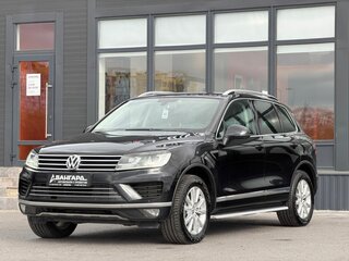 2016 Volkswagen Touareg II Рестайлинг, чёрный, 2350000 рублей, вид 3