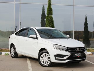 2024 Lada (ВАЗ) Vesta I Рестайлинг (NG), белый, 1280000 рублей, вид 3