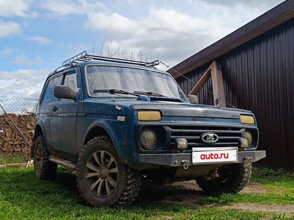 2001 Lada (ВАЗ) 2121 (4x4) I Рестайлинг, синий, 200000 рублей - вид 1