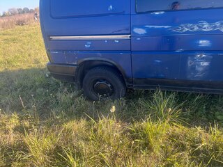 1991 Volkswagen Transporter T4, синий, 400000 рублей, вид 4