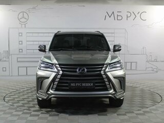 2016 Lexus LX 570 III Рестайлинг 2, серый, 5850000 рублей, вид 4
