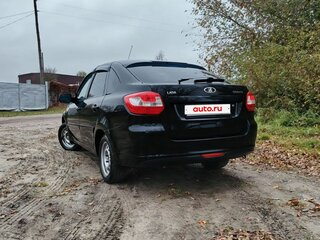 2014 Lada (ВАЗ) Granta I, чёрный, 355000 рублей, вид 4