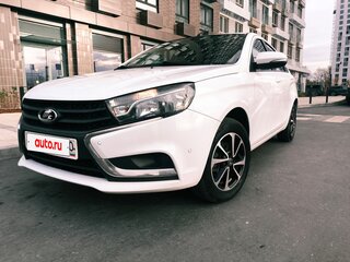 2020 Lada (ВАЗ) Vesta I, белый, 925000 рублей, вид 1