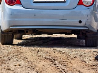 2012 Chevrolet Aveo II, голубой, 690000 рублей, вид 4