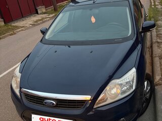 2009 Ford Focus II Рестайлинг, синий, 530000 рублей, вид 4