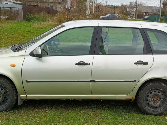 2010 Lada (ВАЗ) Kalina I, серебристый, 200000 рублей - вид 3