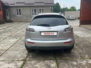 2008 Infiniti FX35 I (S50) Рестайлинг, серебристый, 1000000 рублей, вид 4