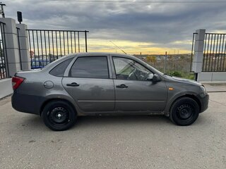 2013 Lada (ВАЗ) Granta I, зелёный, 210000 рублей, вид 5