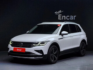 2021 Volkswagen Tiguan Allspace II Рестайлинг, белый, 2000606 рублей, вид 1