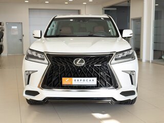 2019 Lexus LX 570 III Рестайлинг 2, белый, 12000000 рублей, вид 2