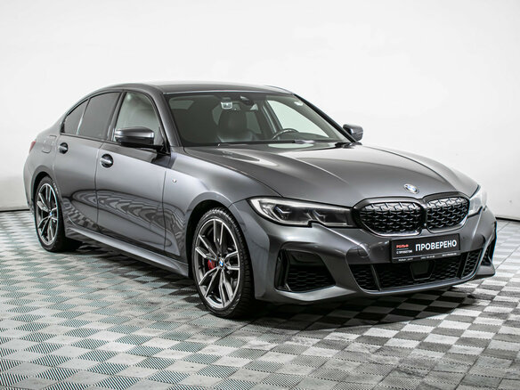 2021 BMW 3 серии M340i xDrive VII (G2x), серый, 4690000 рублей - вид 2