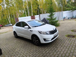 2012 Kia Rio III, белый, 750000 рублей, вид 3