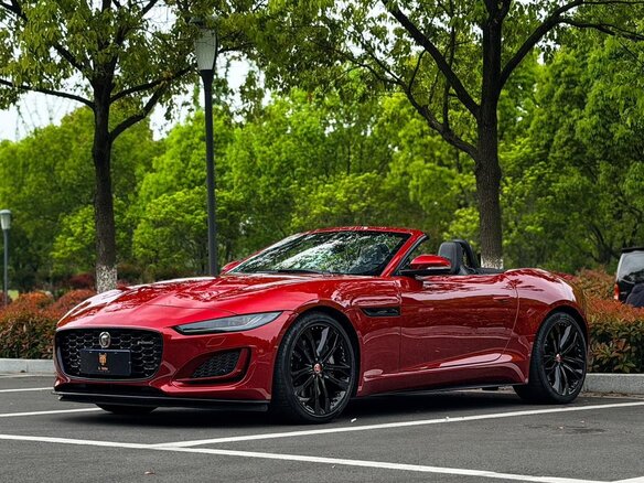 2023 Jaguar F-Type I Рестайлинг 2, красный, 7990023 рублей
