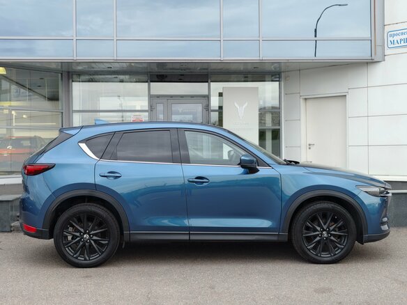 2019 Mazda CX-5 II, голубой, 2400000 рублей - вид 5