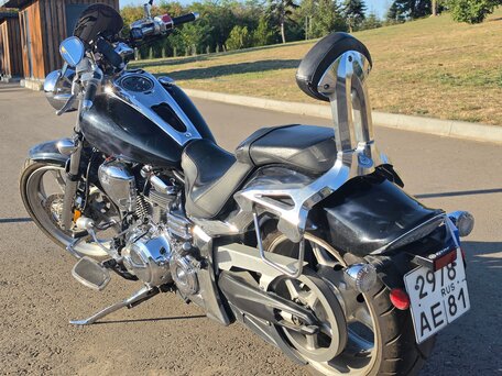 2010 Yamaha XV 1900, чёрный, 900000 рублей, вид 4