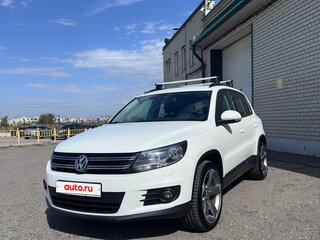 2014 Volkswagen Tiguan I Рестайлинг, белый, 1350000 рублей, вид 1