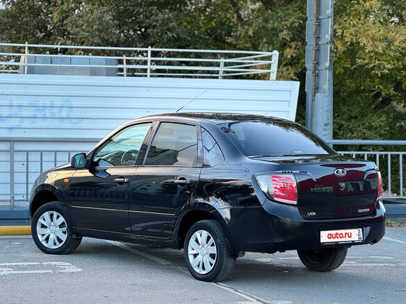 2014 Lada (ВАЗ) Granta I, чёрный - вид 19
