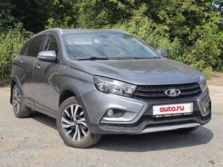 2019 Lada (ВАЗ) Vesta SW Cross I, серый, 1020000 рублей, вид 3