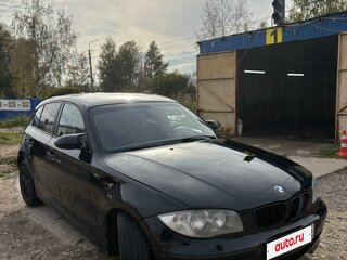 2006 BMW 1 серии 116i I (E81/E82/E87/E88), чёрный, 600000 рублей, вид 3